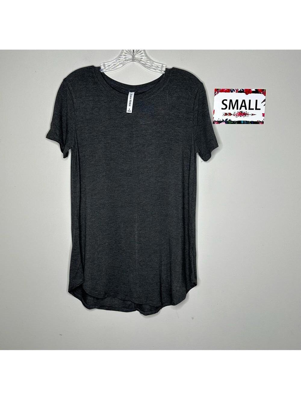 Zenana Premium S basic Tee shirt Gray Small